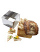 MATFER Surprise Bread Square in Stainless Steel - 3 Sizes