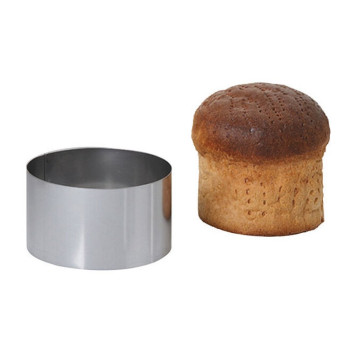 MATFER Surprise Bread Ring in Stainless Steel, Height 9cm - 4 Sizes