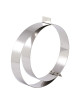 MATFER expandable stainless steel dessert ring from 18 to 36 cm, height 4.5 cm