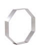 MATFER Hexagon Stainless Steel Dessert Ring, Height 4cm - 2 Sizes