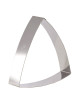 MATFER Domed Triangle Stainless Steel Dessert Ring, 19cm