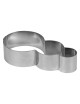 MATFER Traffic Light Stainless Steel Dessert Ring, 13cm