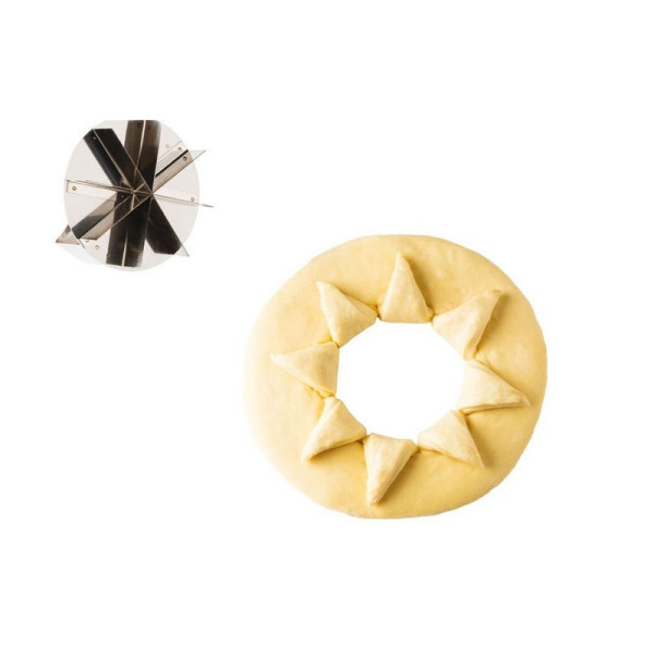 MATFER Stainless Steel Brioche Crown Cutter 11x7.7cm