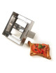 MATFER Square-Shaped Double Stainless Steel Cutter, 11cm, with Handle