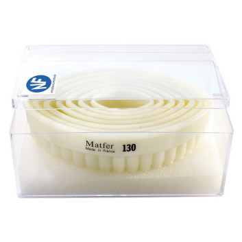 MATFER Box of 7 Oval Fluted Cutters in Exoglass