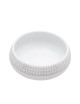 DEGRENNE Silver Crown Porcelain Casserole Bowl 50cl