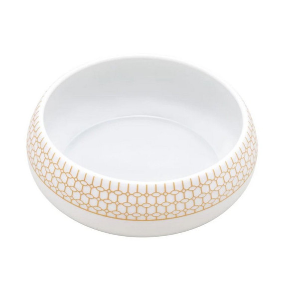 DEGRENNE Gold Crown Porcelain Cocotte Bowl 50cl