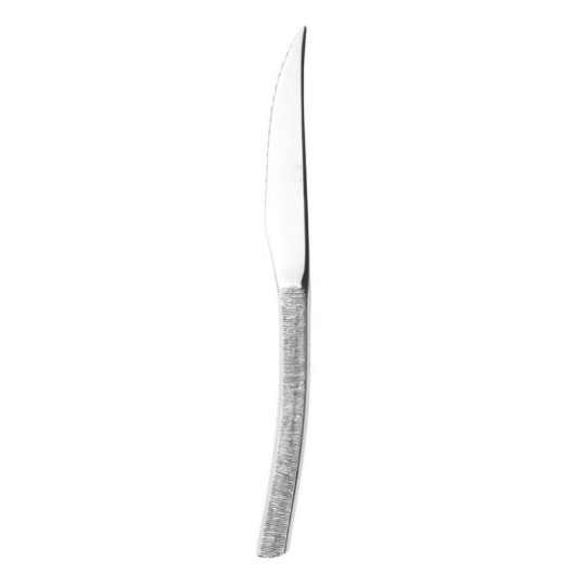 DEGRENNE Set of 6 Astrée Ciselé Miroir Steak Knives