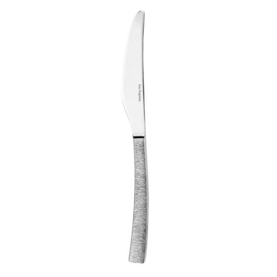 DEGRENNE Set of 6 Astrée Ciselé Miroir Table Knives