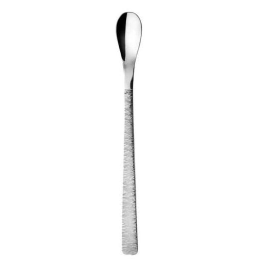 DEGRENNE Set of 6 Astrée Ciselée Miroir Soda Spoons