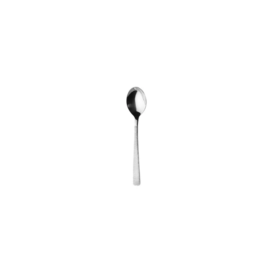 DEGRENNE Set of 6 Astrée Chiseled Mirror Dessert Spoons