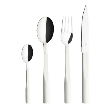 DEGRENNE Box of 24 cutlery L'E Starck Blanc Navet