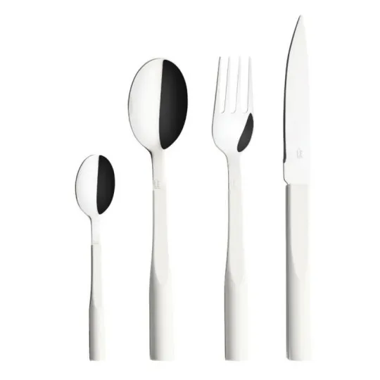 DEGRENNE Box of 24 cutlery L'E Starck Blanc Navet