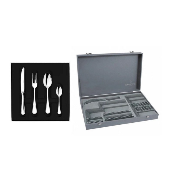 DEGRENNE Confidence Miroir 50-Piece Cutlery Set