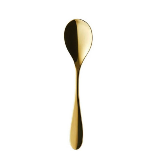 DEGRENNE Set of 6 Onde Gold Teaspoons