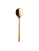 DEGRENNE Set of 6 Fuse Hammered Brass Teaspoons
