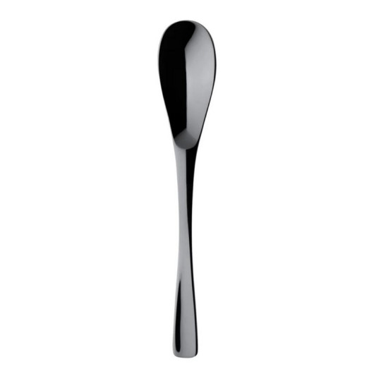 DEGRENNE Set of 6 XY Black Mirror Teaspoons