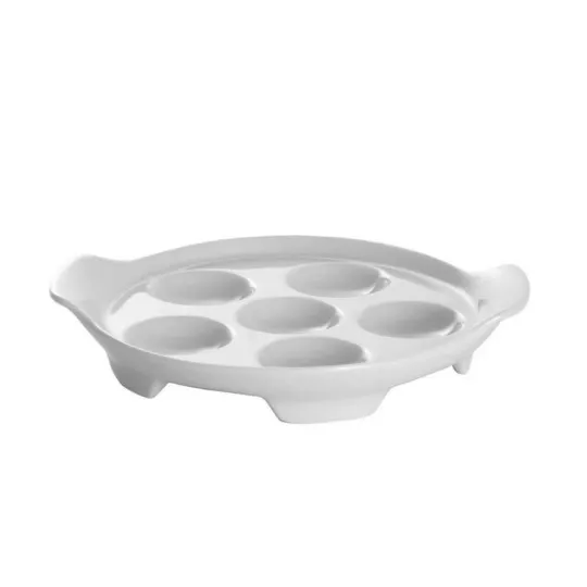 DEGRENNE Newcook Modulo Porcelain Snail Dish