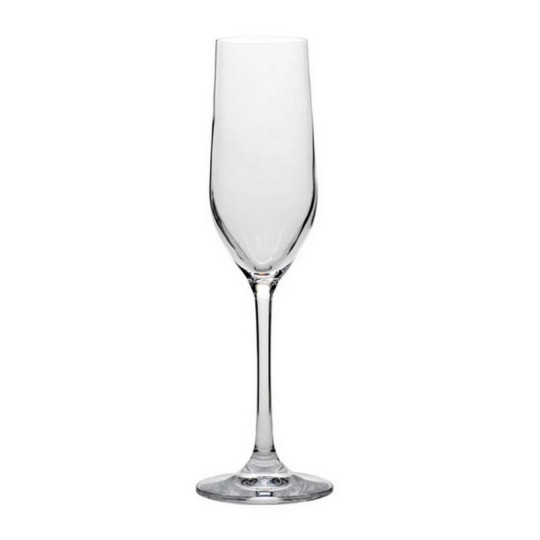 DEGRENNE Set of 6 Domaine Champagne Flutes, 19cl