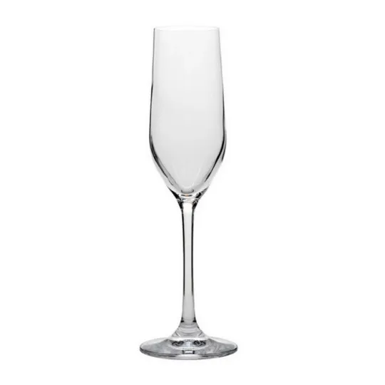 DEGRENNE Set of 6 Domaine Champagne Flutes, 19cl