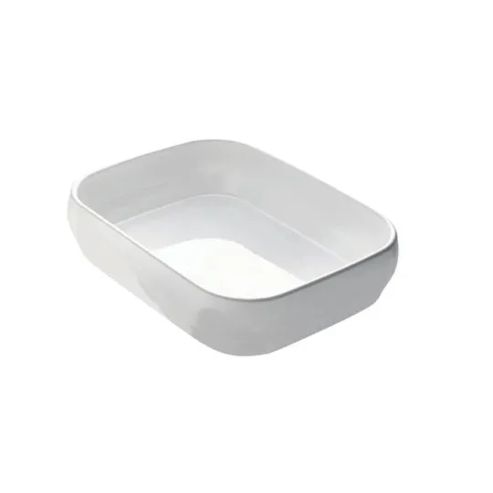 DEGRENNE Bahia Moonstone Oven Dish, 22.8 x 16.2 cm, Porcelain