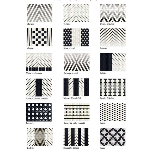 Maison Gatti Bistro chair in rattan Kleber - several finishes