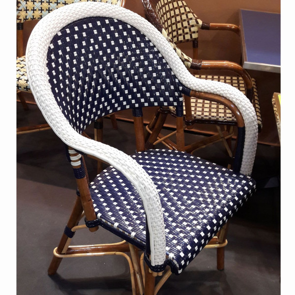 Maison Gatti Bistro chair in rattan Kleber - several finishes