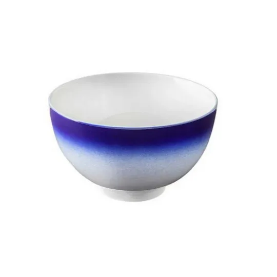 DEGRENNE Blue Shades 14cm Porcelain Bowl