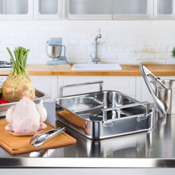 CRISTEL Stainless Steel Oven Dish 30cm