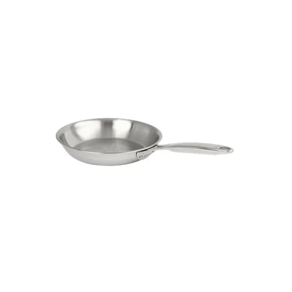 CRISTEL Castel Pro Stainless Steel Low Frying Pan - 5 Sizes
