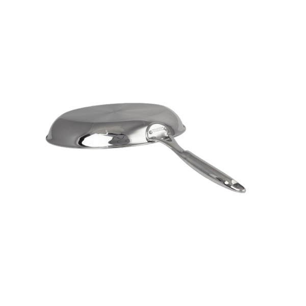 CRISTEL Castel Pro Stainless Steel Low Frying Pan - 5 Sizes