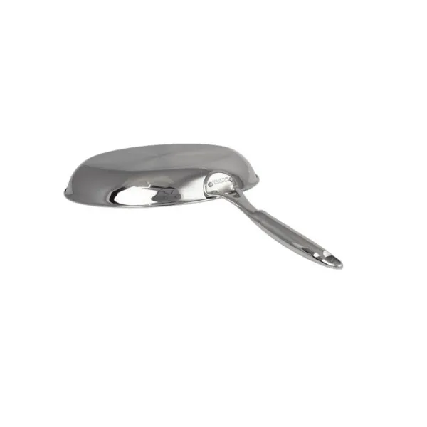 CRISTEL Castel Pro Stainless Steel Low Frying Pan - 5 Sizes