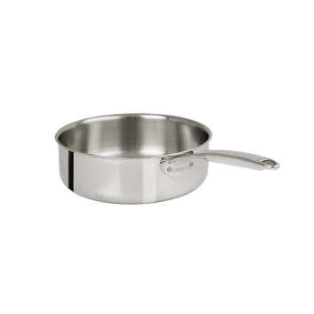 CRISTEL Castel Pro Stainless Steel Sauté Pan - 2 Sizes