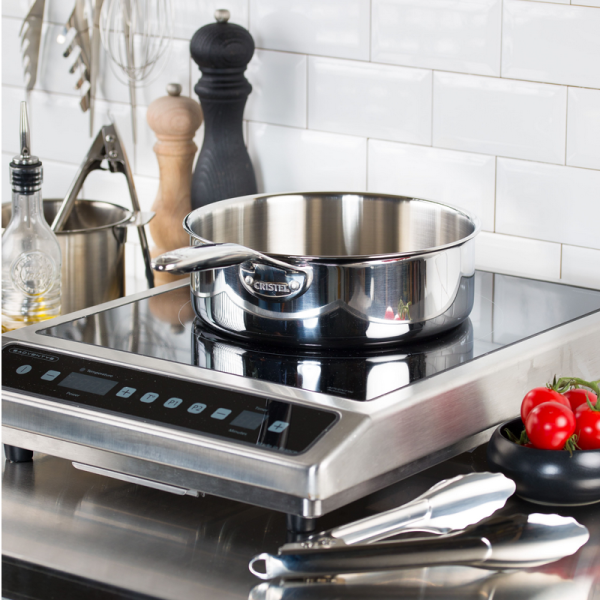 CRISTEL Castel Pro Stainless Steel Sauté Pan - 2 Sizes