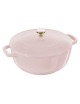 STAUB Chistera Cast Iron cocotte Pot Sorbet Rose, 26cm