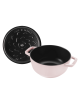 STAUB Chistera Cast Iron cocotte Pot Sorbet Rose, 26cm
