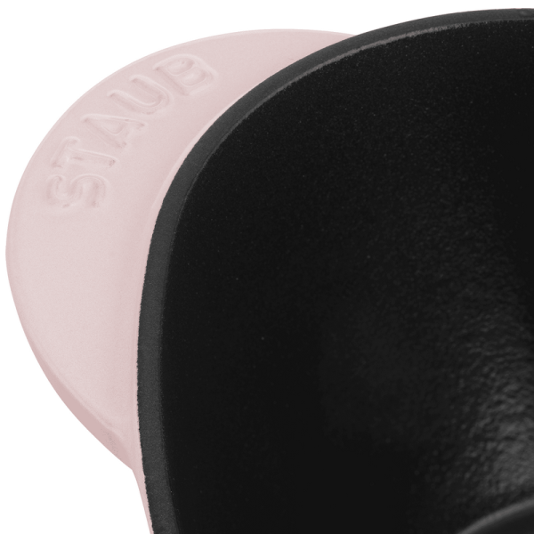 STAUB Sorbet Rose Cast Iron Heart-Shaped Cocotte 20cm