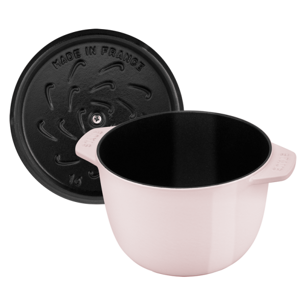 STAUB Gohan Rice Casserole, Sorbet Rose, Cast Iron, 16cm