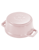 STAUB Sorbet Pink Mini Cocotte 10cm Cast Iron