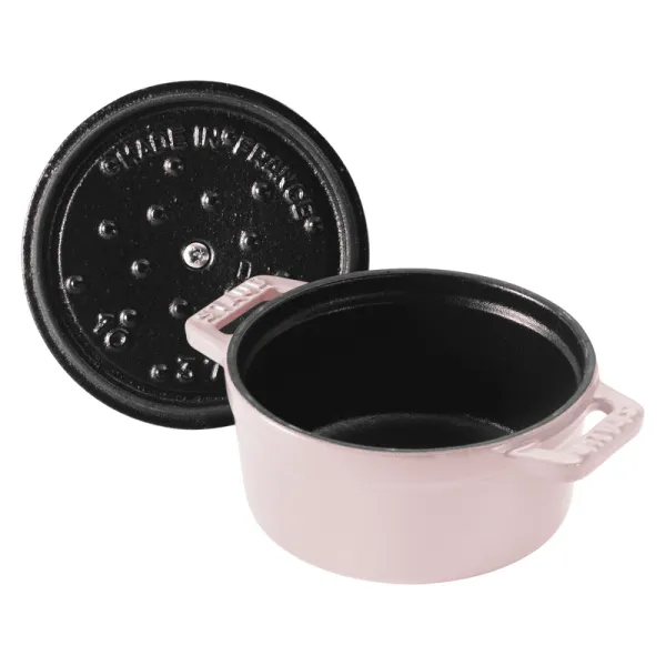 STAUB Sorbet Pink Mini Cocotte 10cm Cast Iron