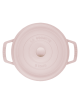 STAUB Sorbet Rose Round Cast Iron Cocotte - 4 Sizes