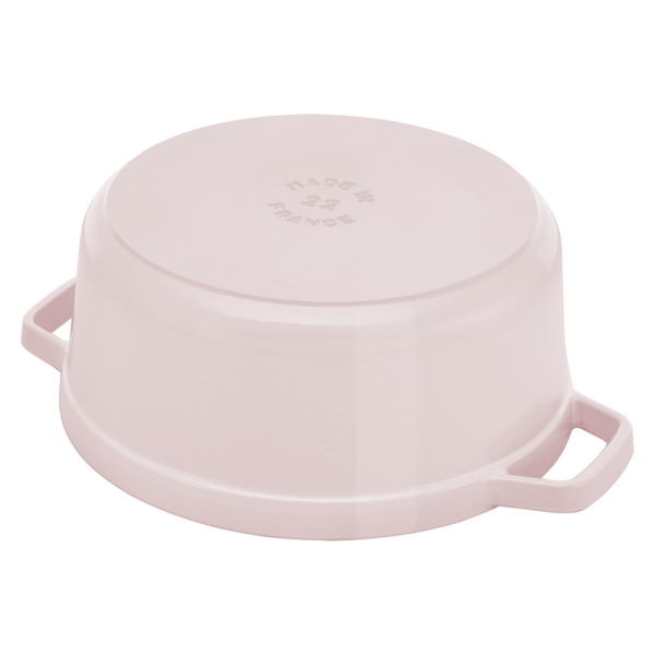 STAUB Sorbet Rose Round Cast Iron Cocotte - 4 Sizes