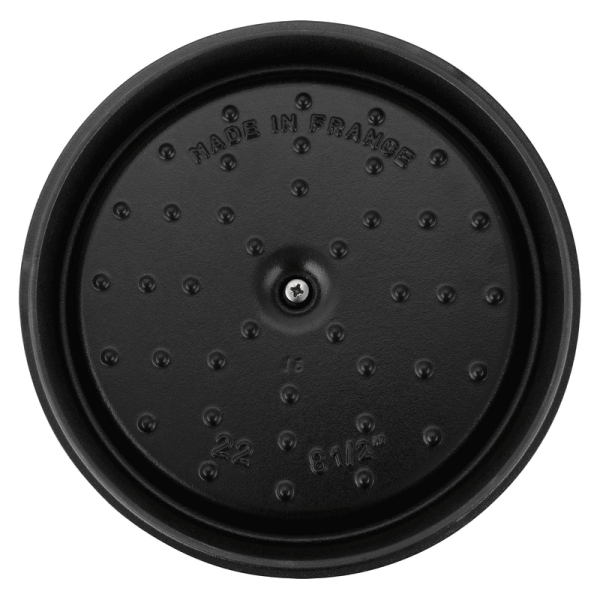 STAUB Sorbet Rose Round Cast Iron Cocotte - 4 Sizes