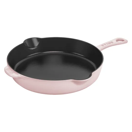 STAUB Sorbet Rose Cast Iron Frying Pan - 3 Sizes
