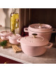 STAUB Chistera Cast Iron cocotte Pot Sorbet Rose, 26cm