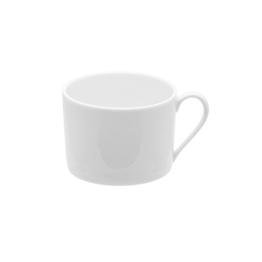 DEGRENNE Second choice set of 6 L White 25cl porcelain teacups