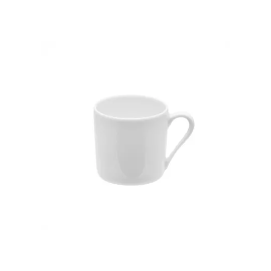DEGRENNE Second Choice Set of 6 L White 10cl Porcelain Coffee Cups