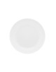DEGRENNE Second choice set of 6 Eclipse White porcelain soup plates, 22.5cm