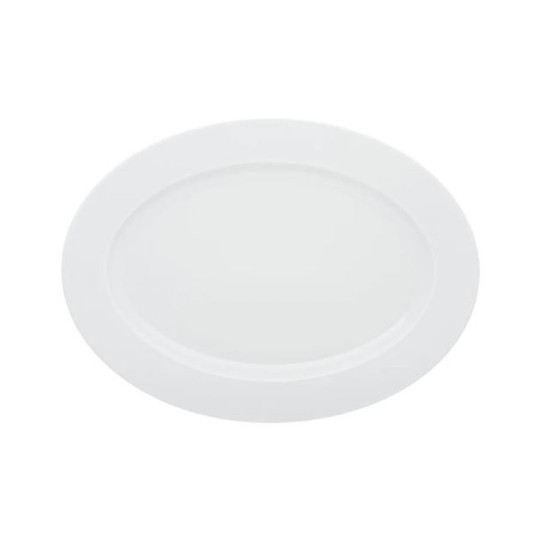 DEGRENNE Second Choice Eclipse White Oval Platter 36.5x26.5cm Porcelain