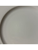DEGRENNE Second choice set of 6 Eclipse White porcelain dinner plates, 26.5cm